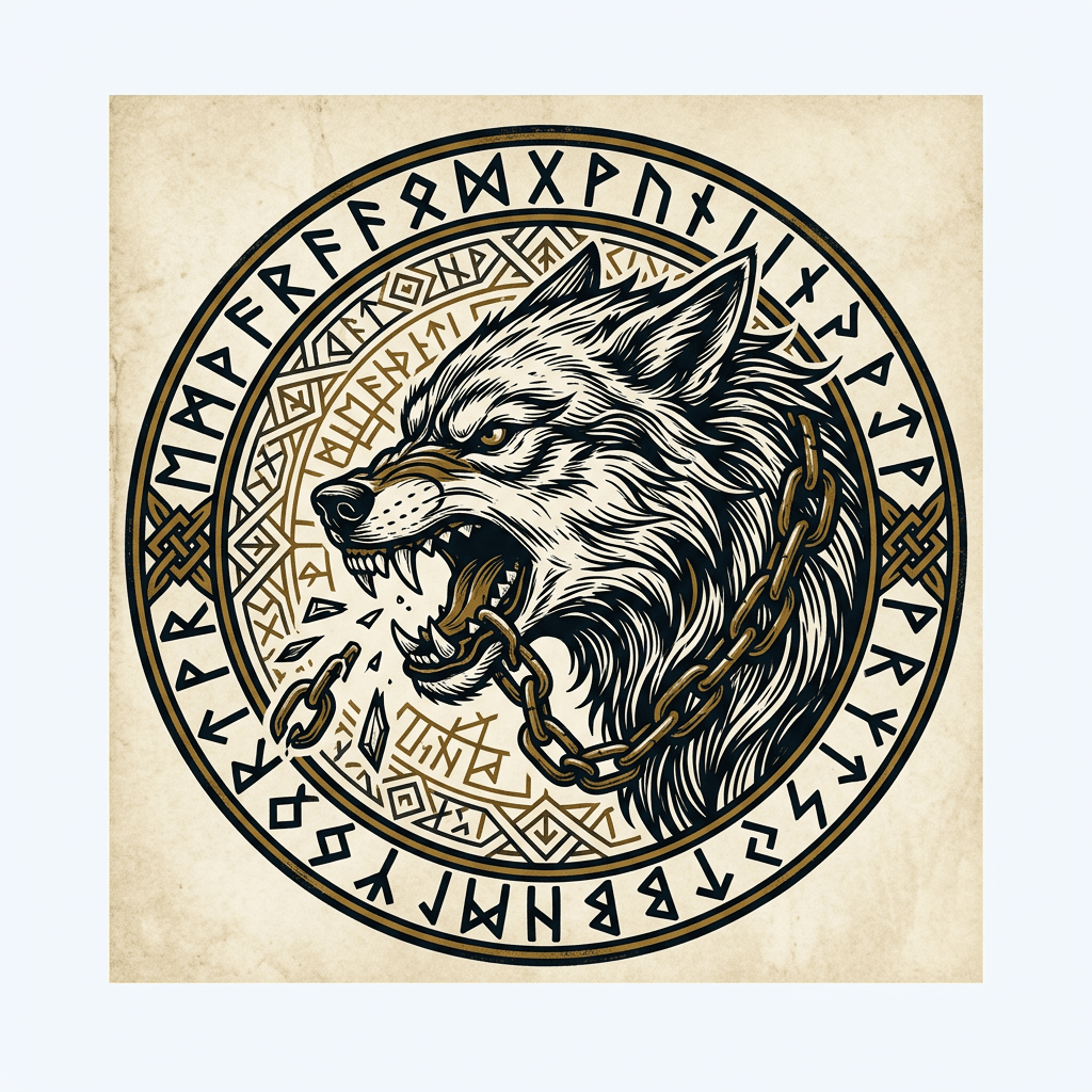 Fenrir Ledger wolf logo
