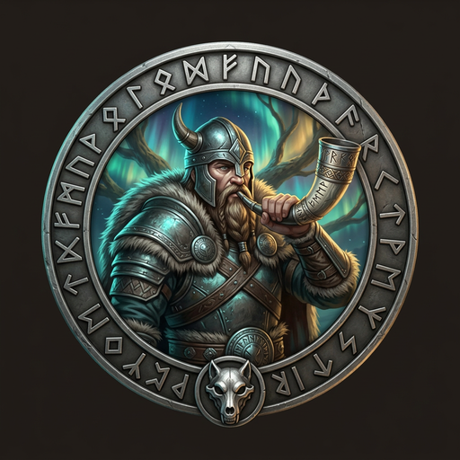 Heimdall — light realm portrait