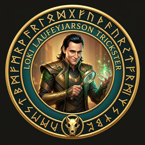 Loki — dark realm portrait