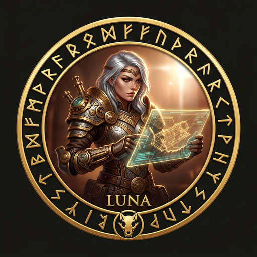 Luna — dark realm portrait